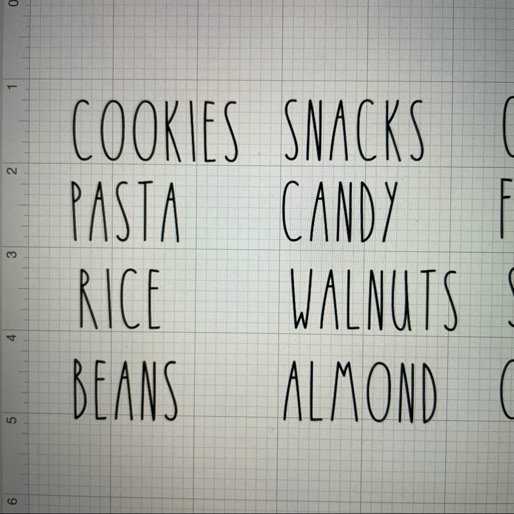 pantry labels - Picture 3 of 3